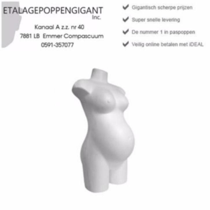 Zwangerschaps Torso / Positie Piepschuim Torso / EPG, Kleding | Dames, Zwangerschapskleding, Nieuw, Overige typen, Maat 38/40 (M)
