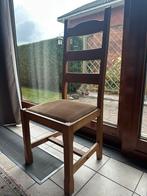 8 beklede eiken stoelen, Ophalen