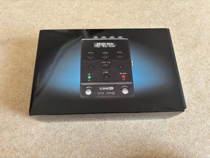 Line 6 HX One – Multi-effect in perfecte staat, Muziek en Instrumenten, Effecten, Zo goed als nieuw, Chorus, Delay of Echo, Distortion, Overdrive of Fuzz