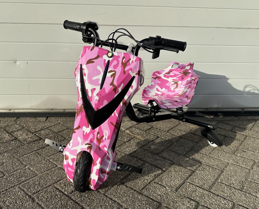 Elektrische Drift Trike Kart 250W 36V Bluetooth / Vering, Kinderen en Baby's, Speelgoed | Buiten | Voertuigen en Loopfietsen, Nieuw