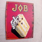 panneau d'affichage en métal rare JOB cigarettes, Enlèvement ou Envoi, Comme neuf, Panneau publicitaire