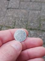 Oude munten Nederland 2 stuiver hollandia 1753, Enlèvement ou Envoi, Argent