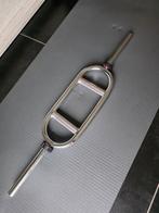 Tricepsbar + 2 stopschijven, Sport en Fitness, Fitnessmaterialen, Ophalen, Zo goed als nieuw, Armen, Halterstangen