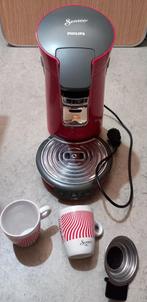 Senseo viva café met 2 padhouders en 2 mooie senbekers, Ophalen, Espresso apparaat, Zo goed als nieuw, 1 kopje
