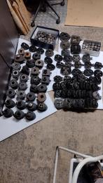 Lot cilinders, cilinderkoppen en zuigers van diverse merken, Fietsen en Brommers, Ophalen