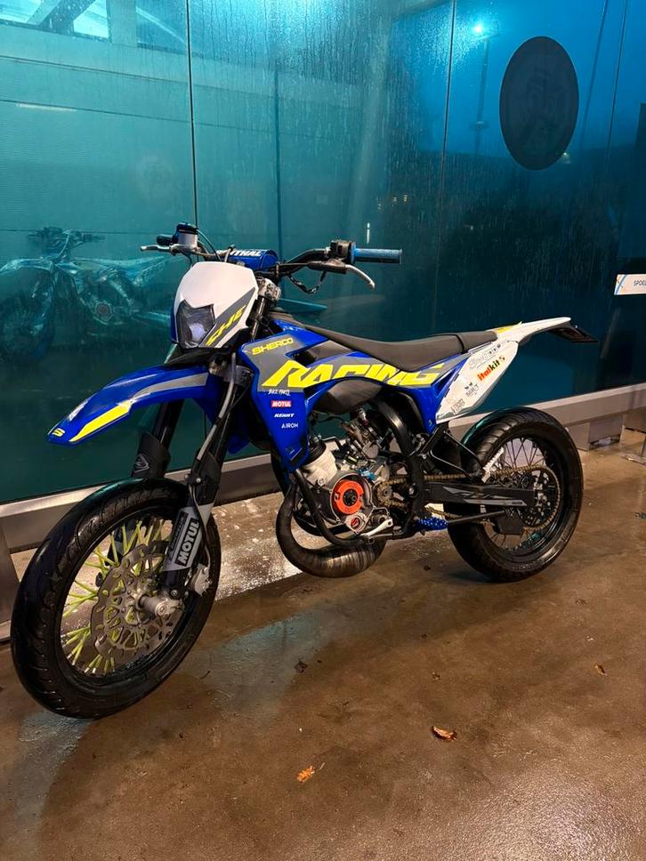Sherco smrs 96cc bidalot, Fietsen en Brommers, Brommers | Crossbrommers, Zo goed als nieuw, Ophalen
