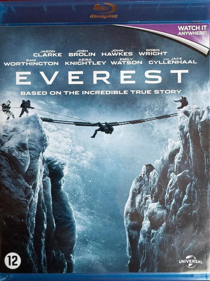 EVEREST BLUE RAY, Cd's en Dvd's, Blu-ray, Zo goed als nieuw, Ophalen of Verzenden