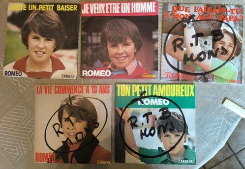 Romeo - 5 singles, Cd's en Dvd's, Vinyl Singles, Gebruikt, Single, Overige genres, 7 inch, Ophalen of Verzenden