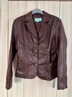 Lederen vestje e.m.a.c. maat 38 - €7, E.m.a.c., Ophalen of Verzenden, Maat 38/40 (M), Bruin