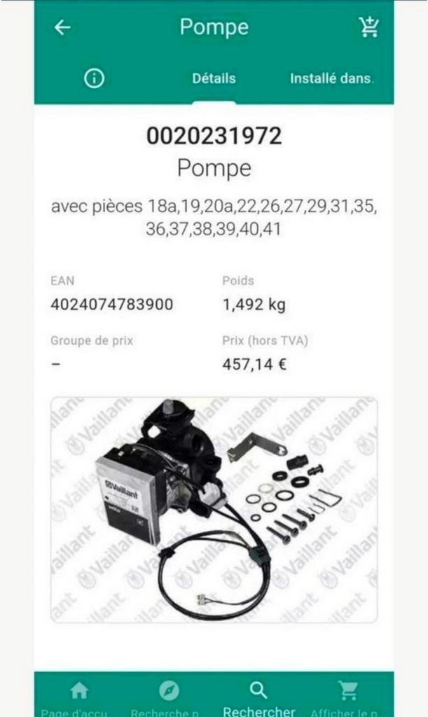 Pomp Vaillant EcoTec Plus- en Pro (100% nieuwe), Verzamelen, Overige Verzamelen, Nieuw, Ophalen of Verzenden
