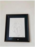 grote tekening josé vermeersch, Ophalen