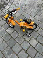 Kinderfiets mat steunwieltjes maat 12 inch, Enlèvement, Utilisé, Moins de 16 pouces, Stabilisateurs