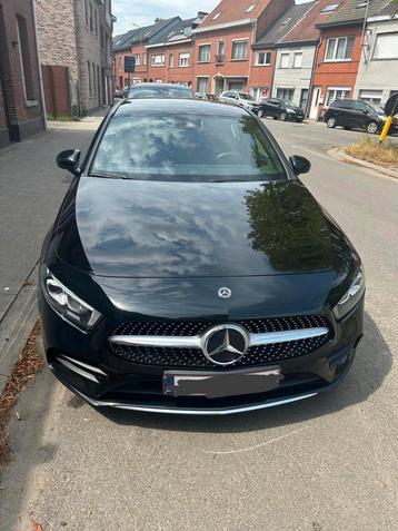 Mercedes a180d 12/2019 Diesel automaat 136750 KM (EU6), Auto's, Automaat, Radio, Zwart, Leder