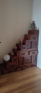 Grand Meuble Chinois escalier, Huis en Inrichting, Kasten | Overige, Ophalen, Gebruikt