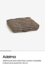 Vloerkussen 2 stuks, Huis en Inrichting, Ophalen, Zo goed als nieuw, Bruin, Vierkant