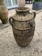 Terracotta kruik of amfoor met mooi patina, Antiek en Kunst, Antiek | Keramiek en Aardewerk, Ophalen