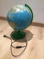 Wereldbol met licht, Maison & Meubles, Accessoires pour la Maison | Globes, Comme neuf, Enlèvement