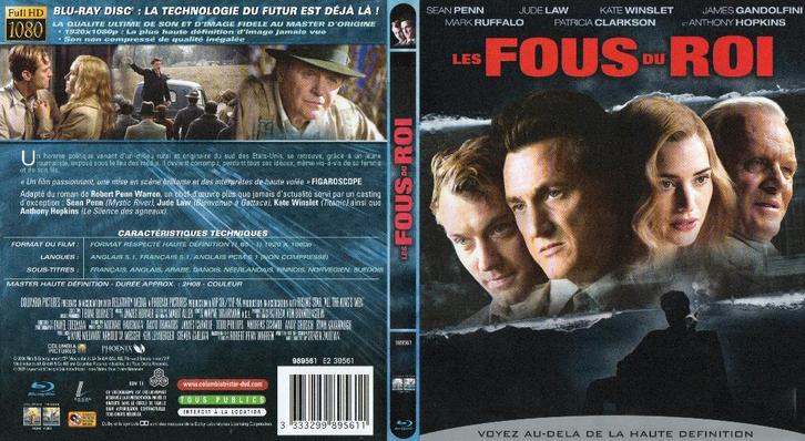 les fous du roi (all the king’s men) (blu-ray) neuf, CD & DVD, Blu-ray, Comme neuf, Thrillers et Policier, Enlèvement ou Envoi