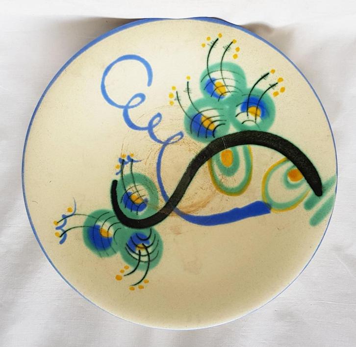 BAUHAUS schaal - Margarete Heymann - Loebenstein., Antiek en Kunst, Antiek | Keramiek en Aardewerk, Ophalen of Verzenden