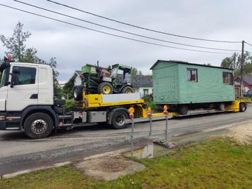 Tiny House transport (vervoer) : uithalen+plaatsing BeNeLux