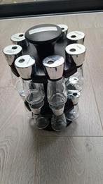 Draaibaar Kruidenrekje Cole & Mason met 16 potjes, Ophalen of Verzenden