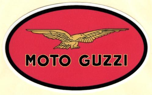 Moto Guzzi sticker #14, Motoren, Accessoires | Stickers, Verzenden