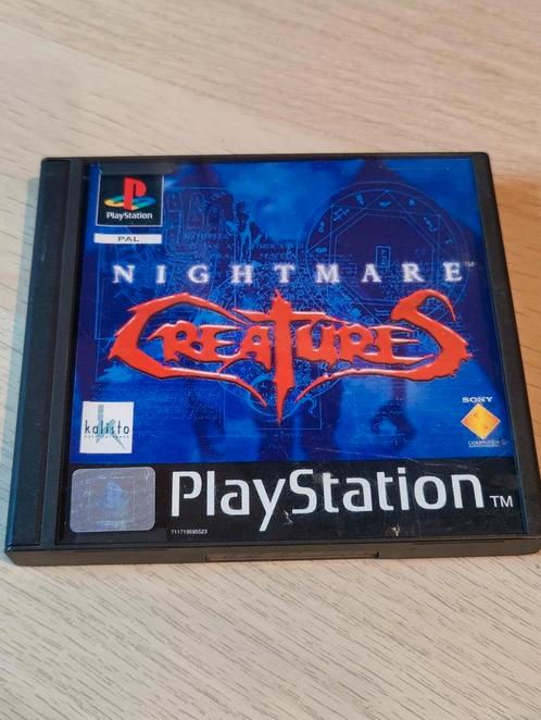 Nightmare Creatures - Playstation 1, Consoles de jeu & Jeux vidéo, Jeux | Sony PlayStation 1, Utilisé, Enlèvement ou Envoi
