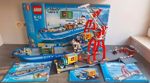 LEGO City 7994: Haven en vrachtschip, Kinderen en Baby's, Speelgoed | Duplo en Lego, Zo goed als nieuw, Lego, Ophalen of Verzenden