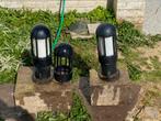 Lot de 2 Lampes extérieur Fer forgé, Jardin & Terrasse, Éclairage extérieur, Utilisé, Fer, Lampe au sol