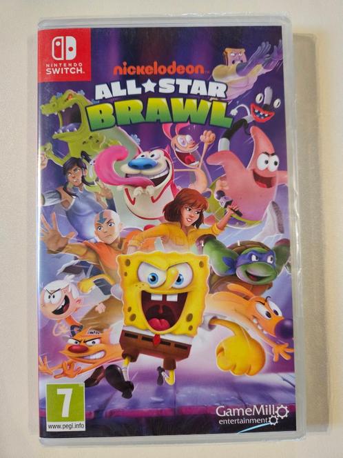 Nickelodeon All-Star Brawl / Switch (Nieuw), Games en Spelcomputers, Games | Nintendo Switch, Nieuw, Vechten, 3 spelers of meer