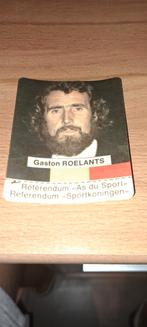 Gaston Roelants kaartje Belgische Sportkoningen, Ophalen of Verzenden, Zo goed als nieuw