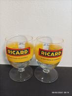 2 verres ricard de collection, Verzamelen, Glas en Drinkglazen, Ophalen of Verzenden