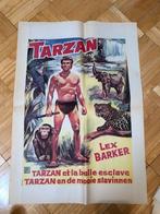 Affiche film vintage - Tarzan et la belle esclave