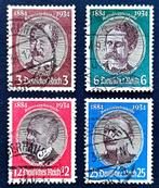 DR: Deutsche Entdecker VOLLEDIGE SERIE! 1934, Ophalen of Verzenden, Overige periodes, Gestempeld