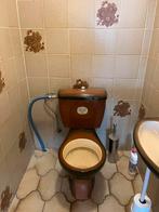Toilet + lavabo, Doe-het-zelf en Bouw, Ophalen, Gebruikt, Toilet