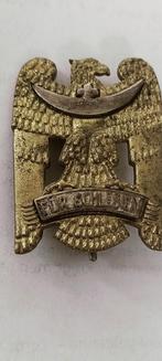WOII Für Schlesien borst opsteker adelaar brons zilver, Embleem of Badge, Overige soorten, Ophalen of Verzenden