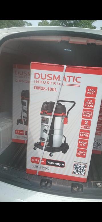 Dusmatic droog nat industrial  beschikbaar voor biedingen
