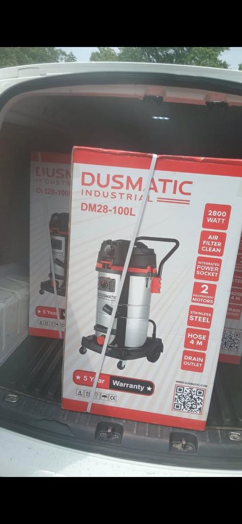 Dusmatic droog nat industrial, Doe-het-zelf en Bouw, Reinigingsmachines, Nieuw, Ophalen of Verzenden