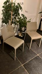 Desalto Riga 4 design stoelen grijs, Maison & Meubles, Comme neuf, Synthétique, Quatre, Enlèvement ou Envoi