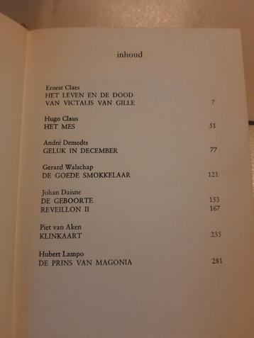 Sociale verhalen v Ernest Claes, Andre Demedts, Hugo Claus, beschikbaar voor biedingen