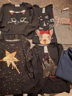 Pakket 5 t -shirts lange mouwen 1 rolkraag winter 122 meisje, Ophalen, Gebruikt