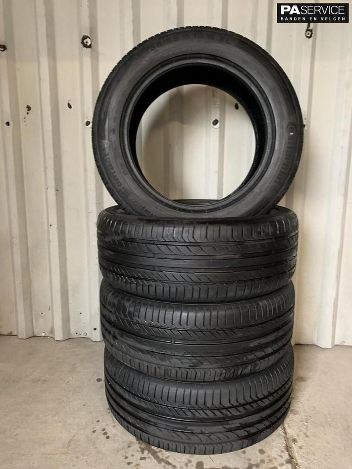 4x Continental 255 55 19 zomerbanden met 6.9 mm, Auto-onderdelen, Banden en Velgen, Velg(en), Gebruikt, Ophalen of Verzenden