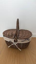 Picknick mand riet, Ophalen, Zo goed als nieuw
