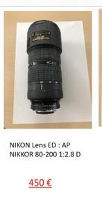 Objectif Nikon, Enlèvement, Utilisé