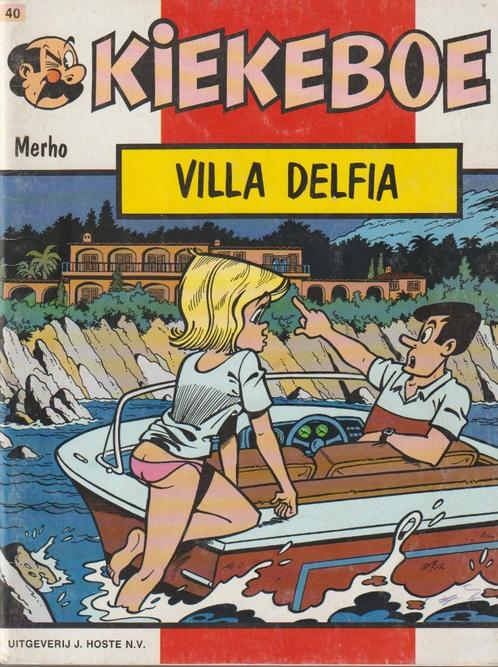 Strip Kiekeboe nr. 40 - Villa Delfia., Livres, BD, Enlèvement ou Envoi