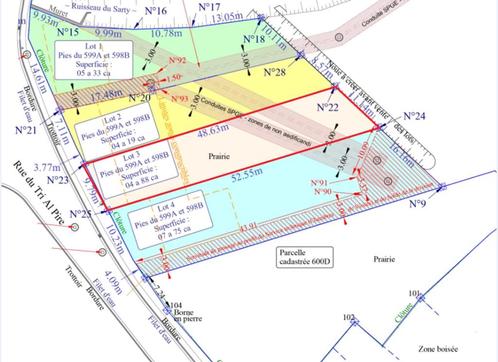 Terrain à vendre à Charleroi, Immo, Terrains & Terrains à bâtir, Jusqu'à 200 m²