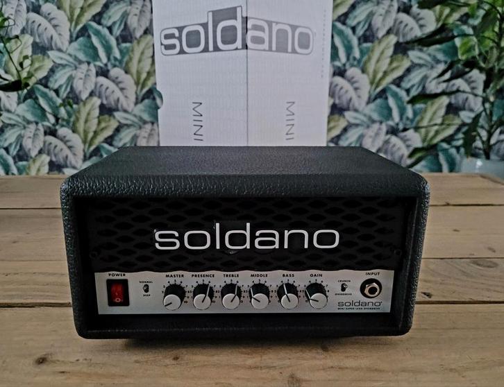 Soldano Slo mini, Muziek en Instrumenten, Versterkers | Bas en Gitaar, Zo goed als nieuw, Gitaar, Minder dan 50 watt, Ophalen of Verzenden