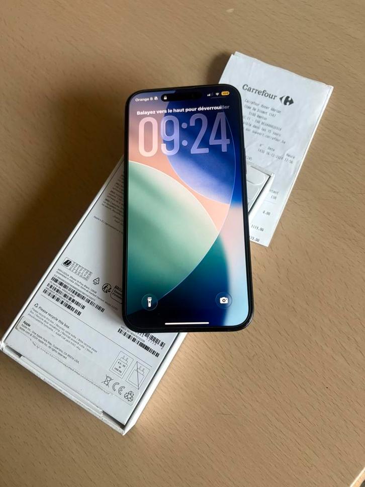 Iphone 16 plus noir, Télécoms, Téléphonie mobile | Apple iPhone, Comme neuf, 128 GB, iPhone 16 Plus, Rose, Enlèvement