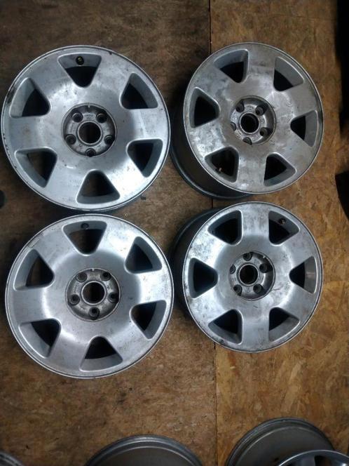 4x Audi A6 4.2 V8 Quattro Aluvelgen 8x16 ET35 4B3601025, Auto-onderdelen, Banden en Velgen, Velg(en), 16 inch, Personenwagen, Gebruikt