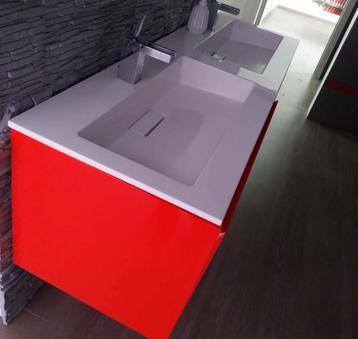 Meuble lavabo 2 évier  beschikbaar voor biedingen